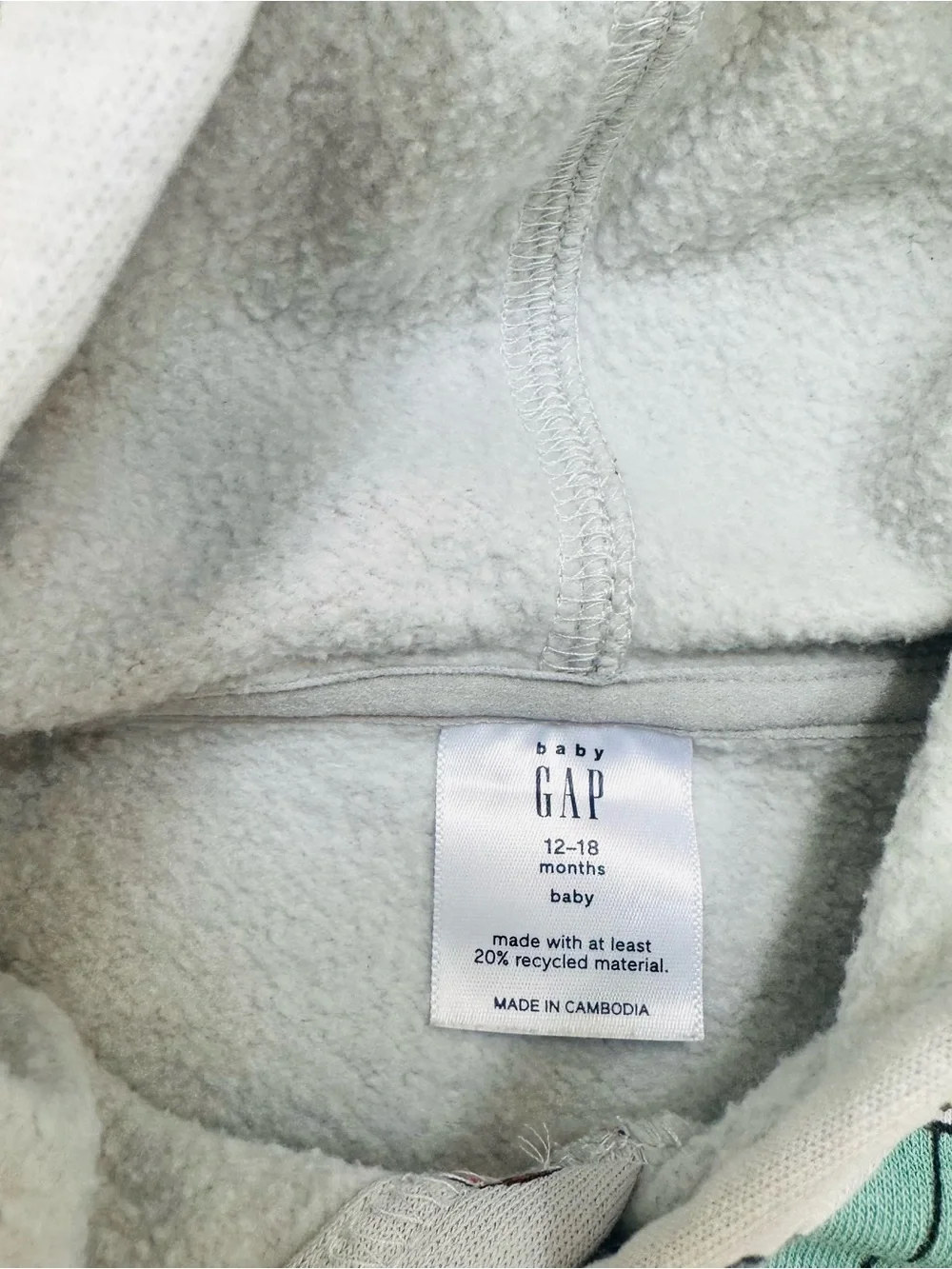 GAP Toddler Hoodie & Sweatpants Set - Construction Trucks